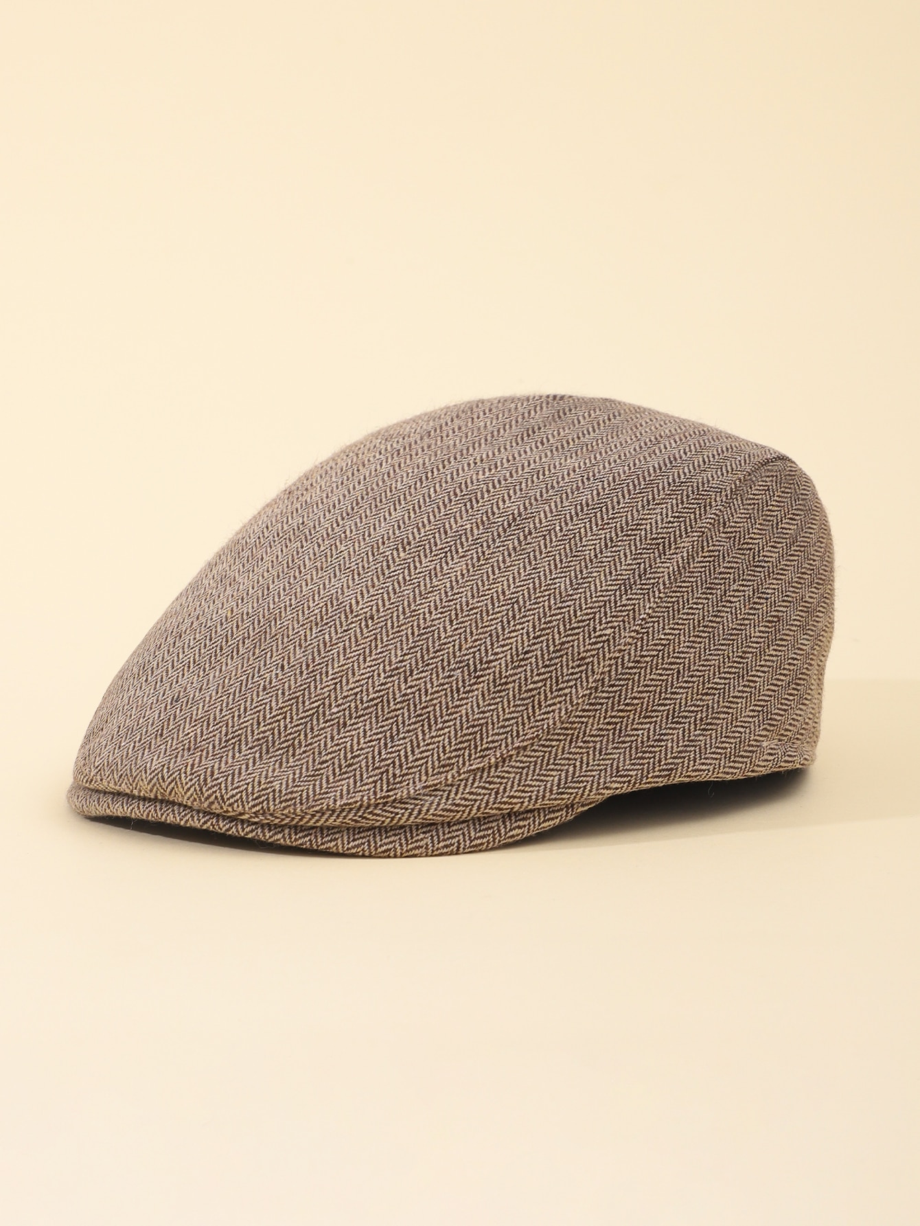 Newsboy Cap Ivy - Bebek Düz Şapka Balık Sırtı Desenli