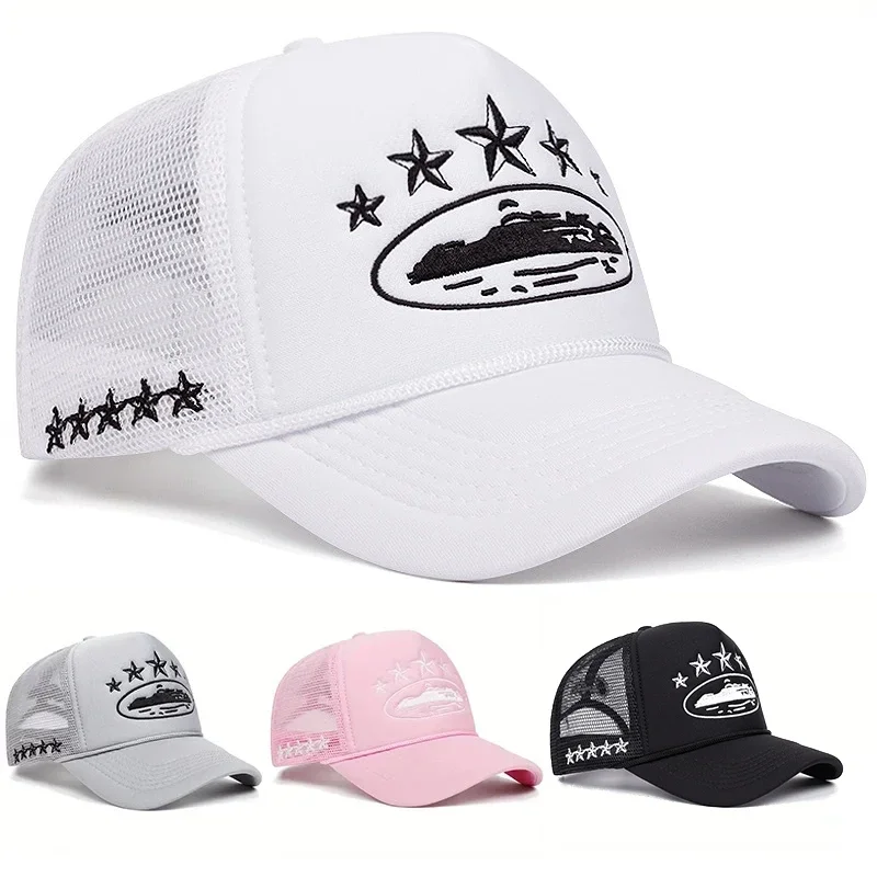 Trucker Cap Mesh - Yeni Moda Unisex Baskılı Beyzbol Şapkaları