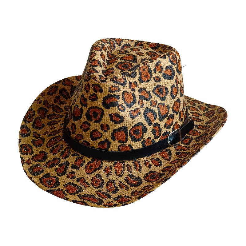 YENİ Kovboy Şapkası Leopar des - Cowboy Hat Straw incelemesi ve fiyatı