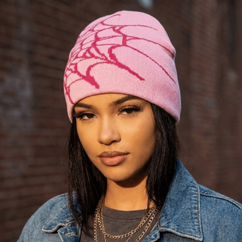 Hip-hop Yumuşak Örümcek Ağı De - Beanie Cuffed Knit incelemesi ve fiyatı