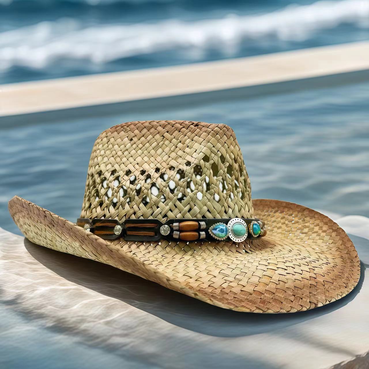 Rhinestone kovboy şapkası hası - Cowboy Hat Straw incelemesi ve fiyatı