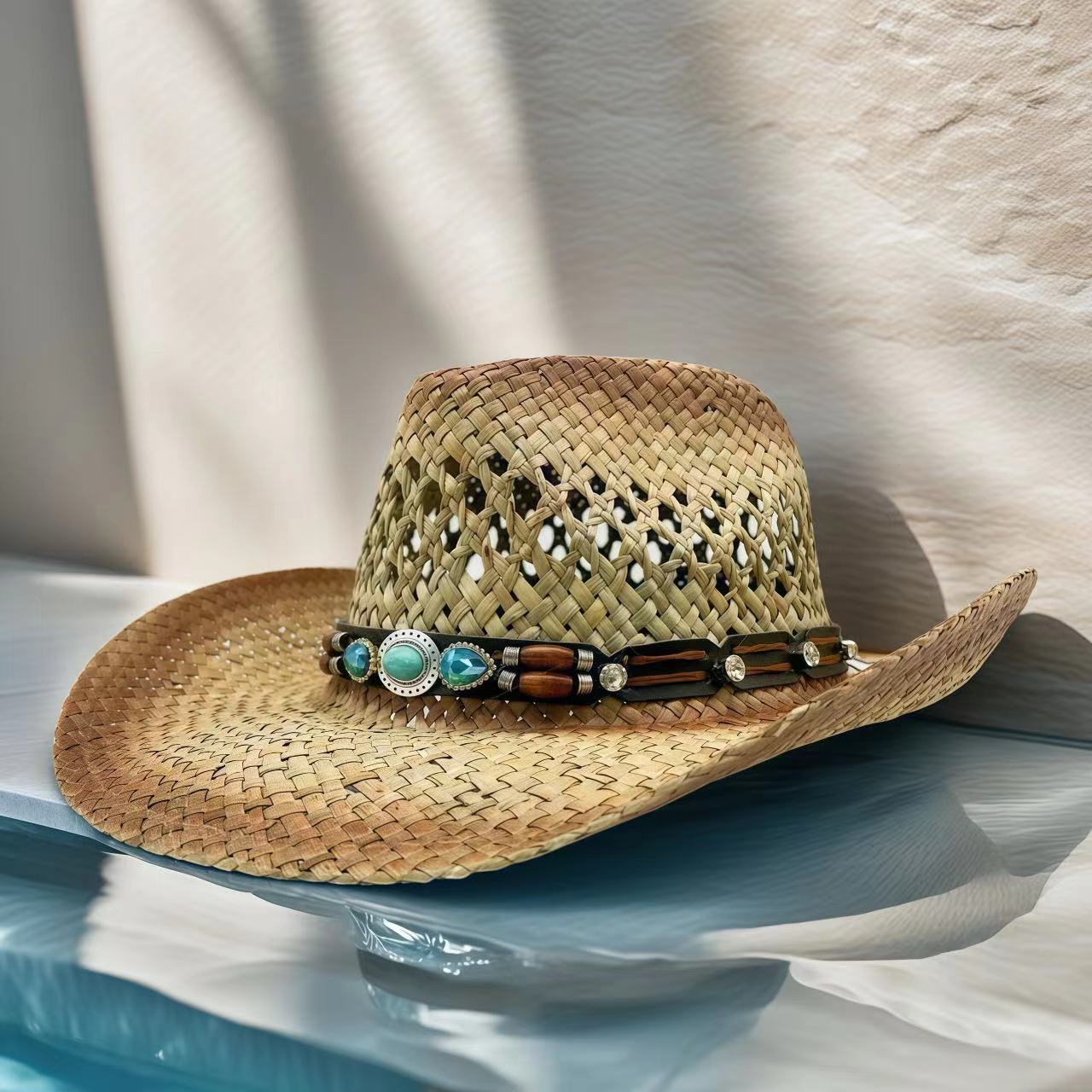 Rhinestone kovboy şapkası hası - Cowboy Hat Straw incelemesi ve fiyatı